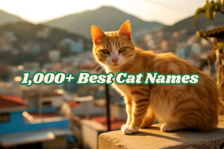 1,000+ Best Cat Names in the U.S. Popular, Unique & Trending