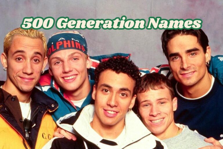 500 Generation Names That Define the Future_ Trendy, Timeless & TikTok Inspired