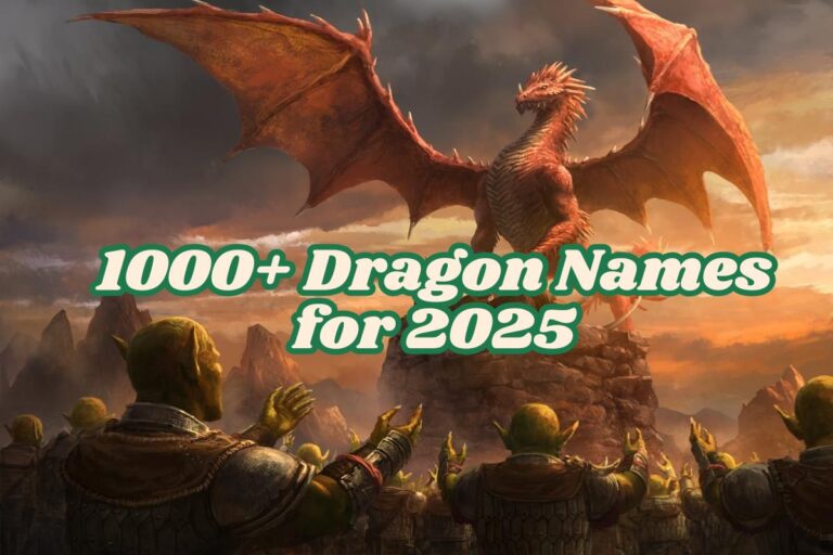 1000+ Dragon Names for 2025 - Cool, Powerful, Cute & Mythical Ideas