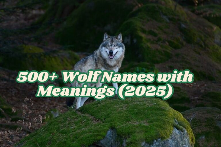 500+ Fierce and Mythical Wolf Names with Meanings (2025)