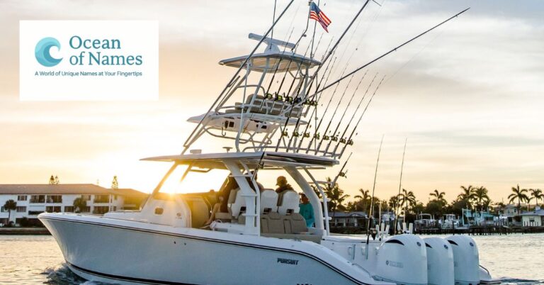 500 Best Boat Names with Meanings for 2025