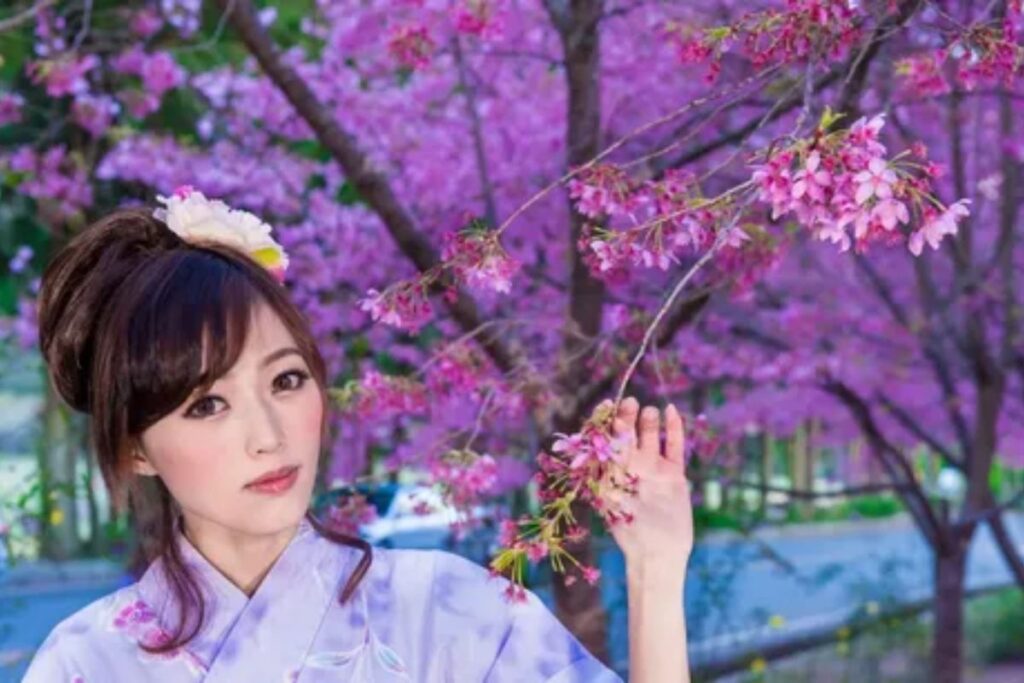 Nature Inspired Japanese Girl
