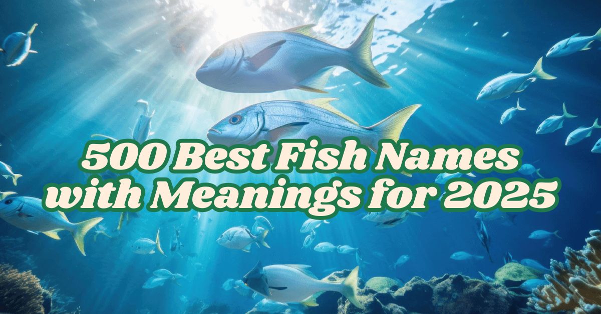 Best Fish Names with Meanings for 2025